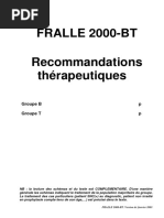 FRALLE 2000-BT. Recommandations Thérapeutiques