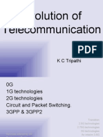 Evolution of Telecommunication