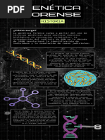 Infografía Inteligencia Artificial Moderno Negro