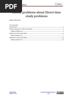 2022 - 04 - 22 Direct Time Study Problems