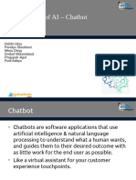 Applications of AI Chatbot