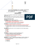 Sujet - Pétrologie - Sédimentologie - L1 - UMAN Type A 2S Cor