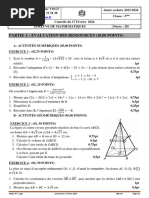 Vogt - 3ème - Contrôle Du 17 02 2024. 3