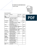 Mid-Term Phonetics