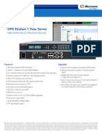 Microsemi SyncServer S600 Flyer