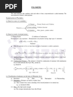 32 Polymer Formula Sheets Quizrr