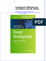 Flower Development Methods and Protocols 2Nd Edition John M Walker Full Chapter