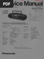 Panasonic rx-dt55