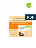 A Decouverte Langage Javascript