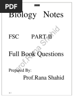 Biology Notes Questions Full Book 1 - Watermark