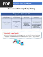 Recurso 1, 2, 3 - Conocemos La Metodología Design Thinking