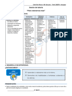 5° Grado - Tutoria - Dia 09 de Abril