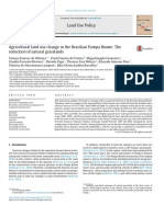 Agricultural Land Use Change in The Brazilian Pampa Biome