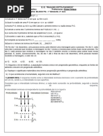 E. E. "Raulino Cotta Pacheco" Natureza Do Trabalho: BLOCO PG - 1° Bimestre-2° Ano