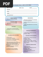 Psicología Plan Diario