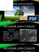 Weather and Climate