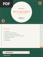 Wifi Security 