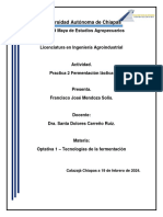 Practica 2 Fermentación Lactica