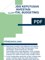 Anggaran Investasi Tetap