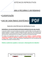 Indices Zootecnicos e Estação de Monta