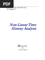 Tutorial 9 - Non-Linear Time History Analysis