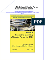 Geometric Modeling of Fractal Forms For Cad Christian Gentil Full Chapter