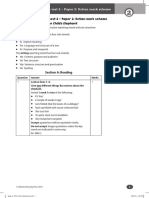 Stage 8 T2P2 Fiction Markscheme