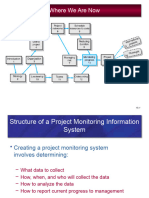 Project Monitoring and Control