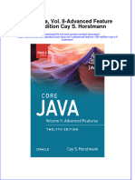 Core Java Vol Ii Advanced Feature 12Th Edition Cay S Horstmann Full Chapter