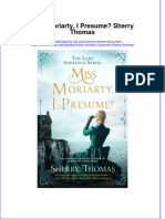 Miss Moriarty I Presume Sherry Thomas Download PDF Chapter