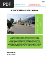 16.02 Memoria de Calculo de Instalaciones Electricas