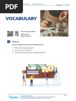 Money Vocabulary British English Student