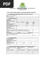 Employment Form