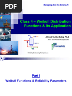 Class 4 - Weibull Distribution Function and Its Application