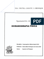 Apontamentos de Oceanografia Física