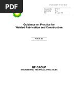 Guidance On Practice For Welded Fabrication and Construction