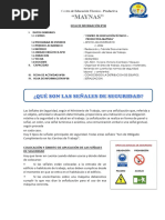 22-03-2024 Materiales en El Ambiente de Trabajo, Señalizacion