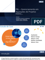 PBL - Gerenciamento de Aquisições em Projetos