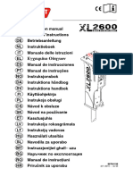 Manual de Instruções - Rompedor XL2600