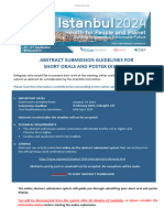 Isqua 2024 Submission Guidelines Short Orals and Poster Display Final