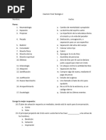 Examen Final Teología 2