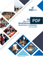 Informe Tecnico Medicion de La Pobreza Multidimensional 2023