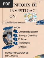 Semana 5 Enfoques de Investigacion