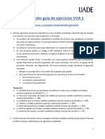 Resolución Guía de Ejercicios UVA 1: Definiciones y Conceptos Fundamentales Generales