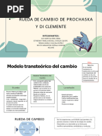 Rueda de Cambio de Prochaska y Di Clemente