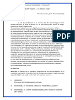 RD de Plan de Contingencia Ante Posibles Desastres I.E. #30 001-252 P.C.