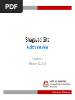 Bhagavad Gita: A Bird's Eye View