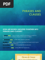 7 Phrases and Clauses