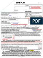 Lifting Plan Sample