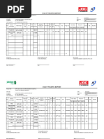 Welding Daily Report